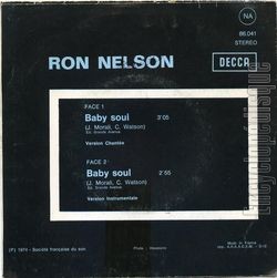 [Pochette de Baby soul (Ron NELSON) - verso]