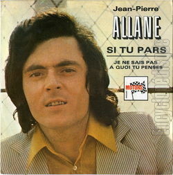 [Pochette de Si tu pars (Jean-Pierre ALLANE)]