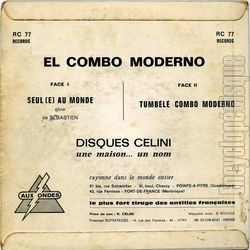 [Pochette de Seul(e) au monde (El COMBO MODERNO) - verso]