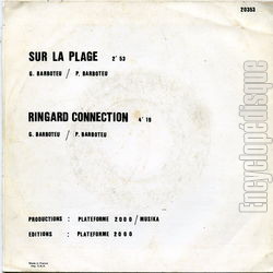 [Pochette de Sur la plage (Le RINGARD’S SUPERSON) - verso]