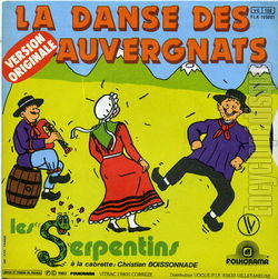 [Pochette de La danse des Auvergnats (Les SERPENTINS) - verso]