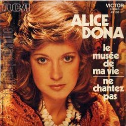 [Pochette de Le muse de ma vie / Ne chantez pas (Alice DONA)]