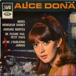 [Pochette de Merci Monsieur Disney (Alice DONA)]