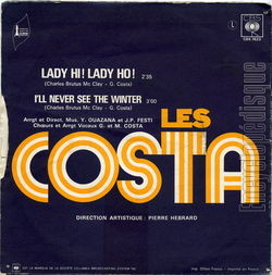 [Pochette de Lady hi ! Lady ho ! (Les COSTA) - verso]