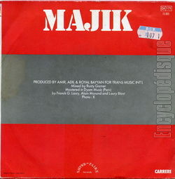 [Pochette de You gotta get up (MAJIK) - verso]