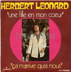 [Pochette de Une fille en mon cœur (Herbert LONARD)]