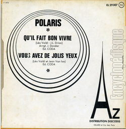 [Pochette de Qu’il fait bon vivre (POLARIS) - verso]