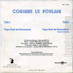 [Pochette de Chante Nol (Corinne LE POULAIN) - verso]