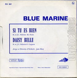 [Pochette de Si tu es bien (BLUE MARINE) - verso]