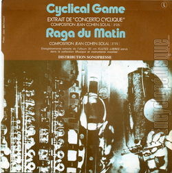 [Pochette de Cyclical game (Jean COHEN-SOLAL) - verso]