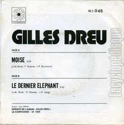 [Pochette de Mose (Gilles DREU et Nicole CROISILLE) - verso]