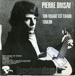 [Pochette de Ton visage est chaud (Pierre DRISAY) - verso]