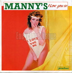 [Pochette de I love you so (MANNY’S)]