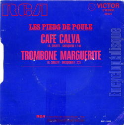 [Pochette de Caf calva (Les PIEDS DE POULE) - verso]