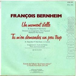 [Pochette de Un moment d’elle (Franois BERNHEIM) - verso]