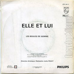 [Pochette de Elle et lui (Michel HANDSON) - verso]