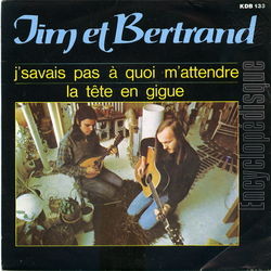 [Pochette de J’savais pas  quoi m’attendre (JIM et BERTRAND)]