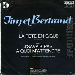 [Pochette de J’savais pas  quoi m’attendre (JIM et BERTRAND) - verso]