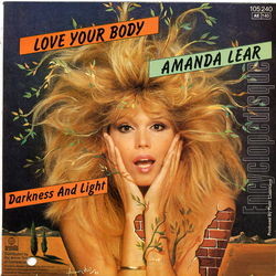 [Pochette de Love your body (Amanda LEAR) - verso]