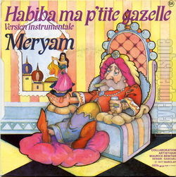 [Pochette de Habiba, ma p’tite gazelle (MERYAM) - verso]