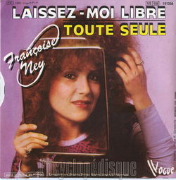 [Pochette de Laissez-moi libre / Toute seule (Franoise NEY) - verso]