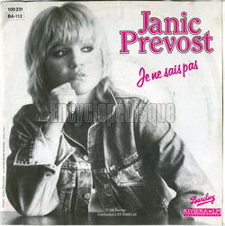 [Pochette de Tu ne ressembleras  personne (Janic PRVOST) - verso]