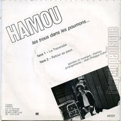 [Pochette de les trous dans les poumons (HAMOU) - verso]