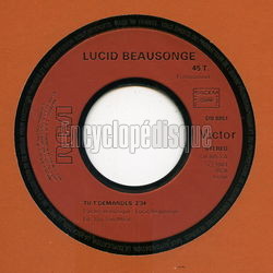 [Pochette de Tu t’demandes (Lucid BEAUSONGE)]