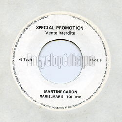 [Pochette de Flashback (Martine CARON) - verso]