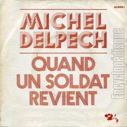 [Pochette de Quand un soldat reviens (Michel DELPECH)]