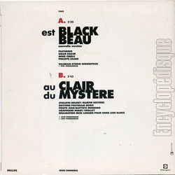 [Pochette de Black est beau - nouvelle version - (Martin DESTRE) - verso]