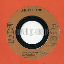 [Pochette de Maudit blues (Jean-Pierre FERLAND) - verso]