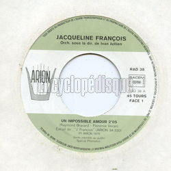 [Pochette de Un impossible amour (Jacqueline FRANOIS)]