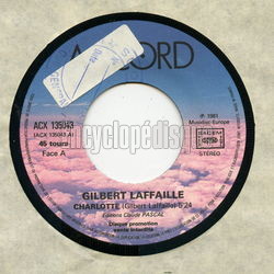 [Pochette de Charlotte (Gilbert LAFFAILLE)]