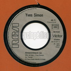 [Pochette de Amazoniaque (Yves SIMON)]