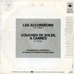 [Pochette de Les accordons (Charles TRENET) - verso]