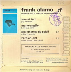 [Pochette de Tom et Tam (Frank ALAMO) - verso]