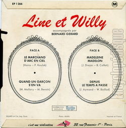 [Pochette de Le marchand d’arc en ciel (LINE ET WILLY) - verso]