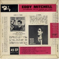 [Pochette de Ma Maitresse d’cole (Eddy MITCHELL) - verso]