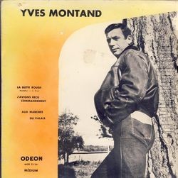 [Pochette de La butte rouge (Yves MONTAND)]