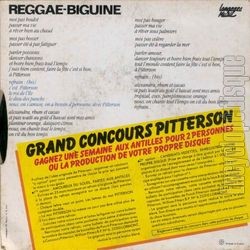 [Pochette de Les Punchs Pitterson (PUBLICIT) - verso]