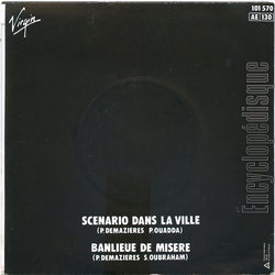 [Pochette de Scnario dans la ville (SCNARIO) - verso]