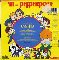 [Pochette de Mme Pepperpote (T.V. (Tlvision)) - verso]