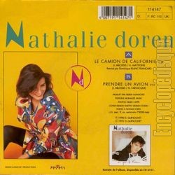 [Pochette de Le camion de Californie (Nathalie DOREN) - verso]