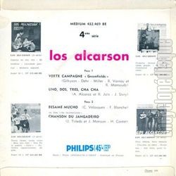 [Pochette de Verte campagne (Les ALCARSON) - verso]