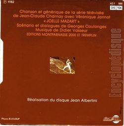 [Pochette de Jolle Mazart (T.V. (Tlvision)) - verso]