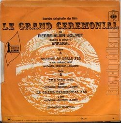 [Pochette de Le Grand crmonial (B.O.F.  Films ) - verso]