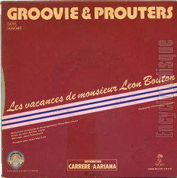 [Pochette de Le petit despote (GROOVIE & PROOTERS) - verso]