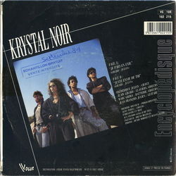 [Pochette de Je pars en exil (KRYSTAL NOIR) - verso]