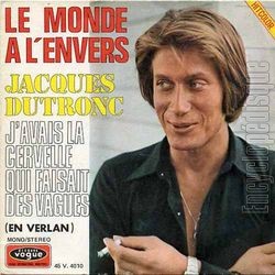 [Pochette de Le monde  l’envers (Jacques DUTRONC)]